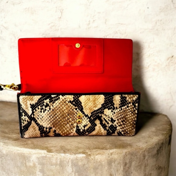 Style & Co. Snake Print Clutch/Wristlet Wallet - Picture 2 of 3